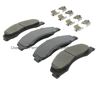 Quality-Built® - Black Series New Semi-Metallic Front Disc Brake Pads