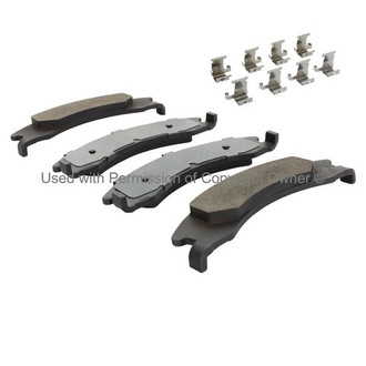 Quality-Built® - Black Series New Semi-Metallic Rear Disc Brake Pads