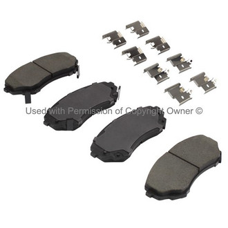 Quality-Built® - Black Series New Semi-Metallic Front Disc Brake Pads