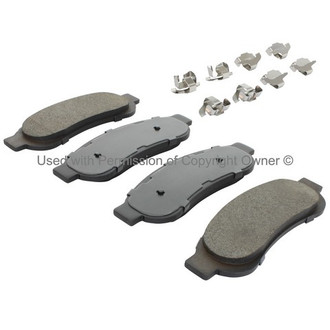 Quality-Built® - Black Series New Semi-Metallic Rear Disc Brake Pads