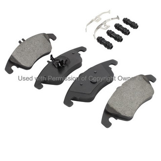 Quality-Built® - Black Series New Semi-Metallic Front Disc Brake Pads