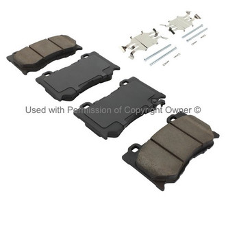 Quality-Built® - Black Series New Ceramic Front Disc Brake Pads