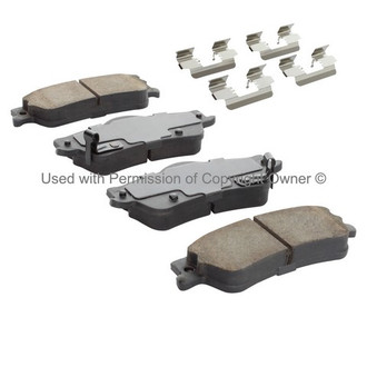 Quality-Built® - Black Series New Ceramic Rear Disc Brake Pads