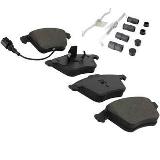 Quality-Built® - Black Series New Semi-Metallic Front Disc Brake Pads