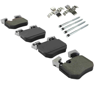 Quality-Built® - Black Series New Semi-Metallic Rear Disc Brake Pads