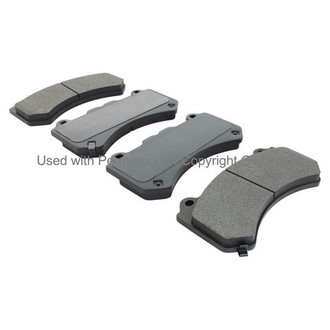 Quality-Built® - Black Series New Semi-Metallic Front Disc Brake Pads
