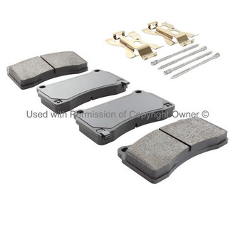 Quality-Built® - Black Series Semi-Metallic Brake Pads