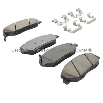 Quality-Built® - Black Series New Ceramic Front Disc Brake Pads