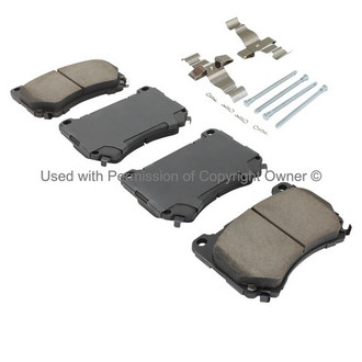 Quality-Built® - Black Series New Ceramic Front Disc Brake Pads