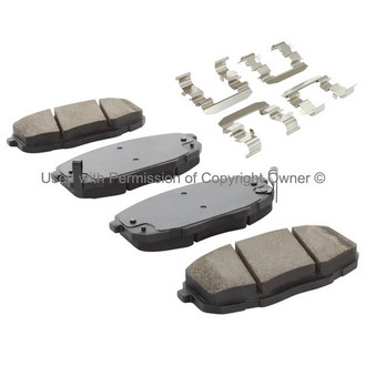 Quality-Built® - Black Series New Ceramic Front Disc Brake Pads