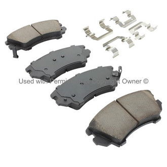 Quality-Built® - Black Series New Semi-Metallic Front Disc Brake Pads