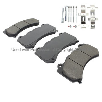 Quality-Built® - Black Series New Semi-Metallic Front Disc Brake Pads