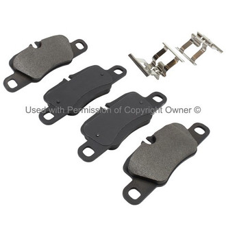 Quality-Built® - Black Series New Semi-Metallic Rear Disc Brake Pads