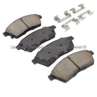 Quality-Built® - Black Series New Ceramic Front Disc Brake Pads