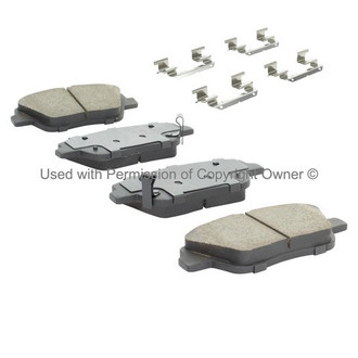 Quality-Built® - Black Series New Ceramic Rear Disc Brake Pads