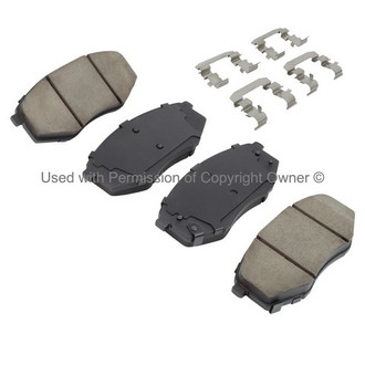 Quality-Built® - Black Series New Ceramic Front Disc Brake Pads