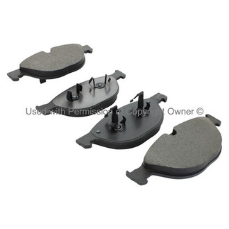 Quality-Built® - Black Series Semi-Metallic Brake Pads