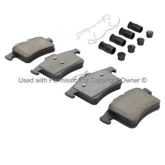 Quality-Built® - Black Series New Semi-Metallic Rear Disc Brake Pads