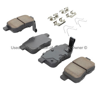 Quality-Built® - Black Series New Ceramic Rear Disc Brake Pads