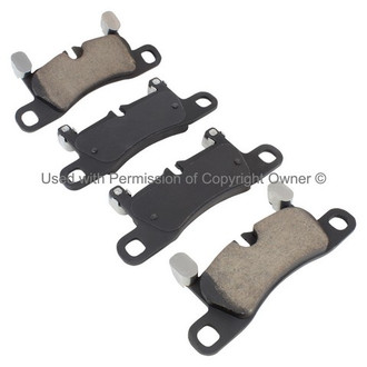 Quality-Built® - Black Series New Semi-Metallic Rear Disc Brake Pads