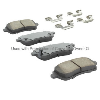 Quality-Built® - Black Series New Ceramic Front Disc Brake Pads