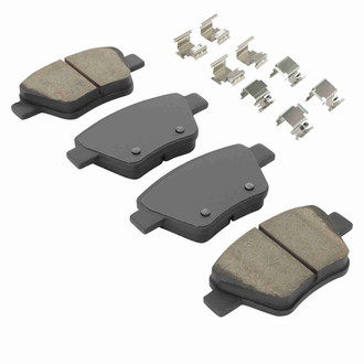 Quality-Built® - Black Series New Semi-Metallic Rear Disc Brake Pads