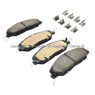 Quality-Built® - Black Series New Ceramic Front Disc Brake Pads