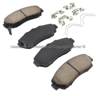 Quality-Built® - Black Series New Ceramic Front Disc Brake Pads