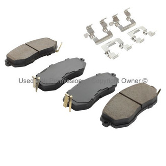 Quality-Built® - Black Series New Ceramic Front Disc Brake Pads
