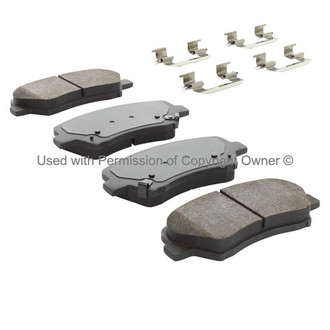 Quality-Built® - Black Series New Semi-Metallic Front Disc Brake Pads