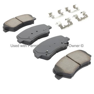 Quality-Built® - Black Series New Ceramic Front Disc Brake Pads