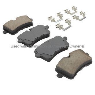 Quality-Built® - Black Series New Ceramic Rear Disc Brake Pads