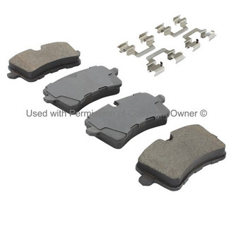 Quality-Built® - Black Series New Semi-Metallic Rear Disc Brake Pads