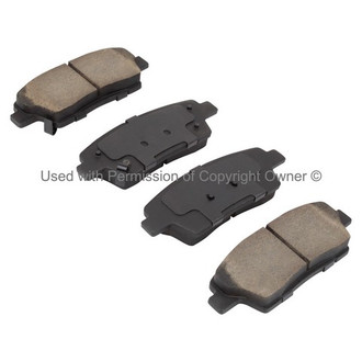Quality-Built® - Black Series New Ceramic Rear Disc Brake Pads