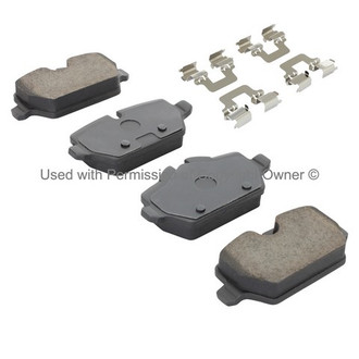 Quality-Built® - Black Series New Ceramic Rear Disc Brake Pads