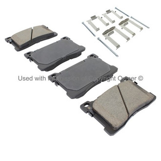 Quality-Built® - Black Series New Ceramic Front Disc Brake Pads