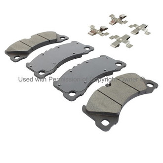 Quality-Built® - Black Series New Semi-Metallic Front Disc Brake Pads