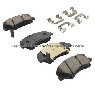 Quality-Built® - Black Series New Ceramic Front Disc Brake Pads