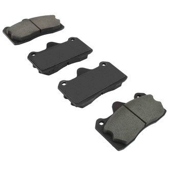 Quality-Built® - Black Series New Semi-Metallic Rear Disc Brake Pads
