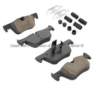 Quality-Built® - Black Series New Ceramic Rear Disc Brake Pads