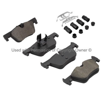 Quality-Built® - Black Series New Semi-Metallic Rear Disc Brake Pads