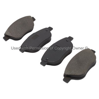 Quality-Built® - Black Series New Semi-Metallic Front Disc Brake Pads