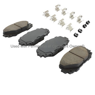 Quality-Built® - Black Series New Ceramic Front Disc Brake Pads