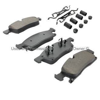 Quality-Built® - Black Series Semi-Metallic Brake Pads