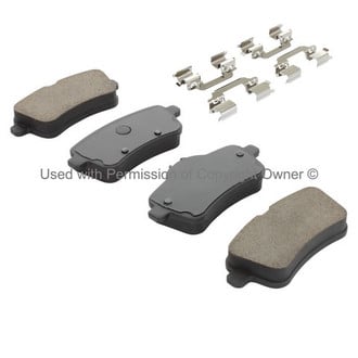 Quality-Built® - Black Series New Semi-Metallic Rear Disc Brake Pads