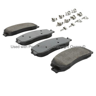 Quality-Built® - Black Series Semi-Metallic Brake Pads