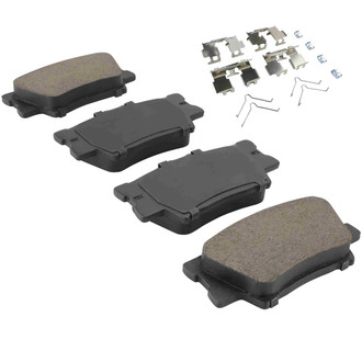 Quality-Built® - Black Series New Ceramic Rear Disc Brake Pads
