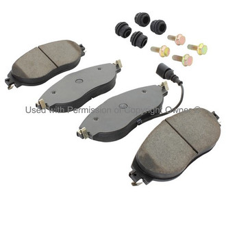 Quality-Built® - Black Series New Ceramic Front Disc Brake Pads