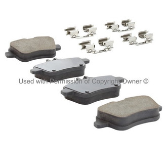 Quality-Built® - Black Series New Ceramic Rear Disc Brake Pads