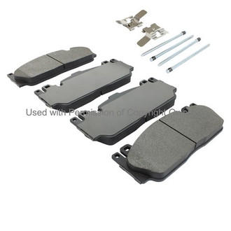 Quality-Built® - Black Series New Semi-Metallic Front Disc Brake Pads